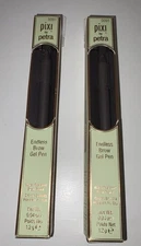 2 Pixi by Petra Mini Endless Brow Gel Pen Eyebrow Pencil-DEEP 0.04oz New in Box