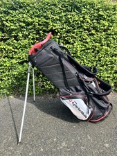 Taylormade Golf Carry Stand Bag - Black / Red / White