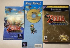 The Legend of Zelda The Wind Waker Player's Choice CIB Inserts Nintendo GameCube
