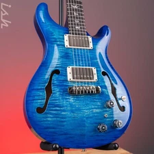 PRS Hollowbody II Piezo Electric Guitar Cobalt Blue Wrap Burst