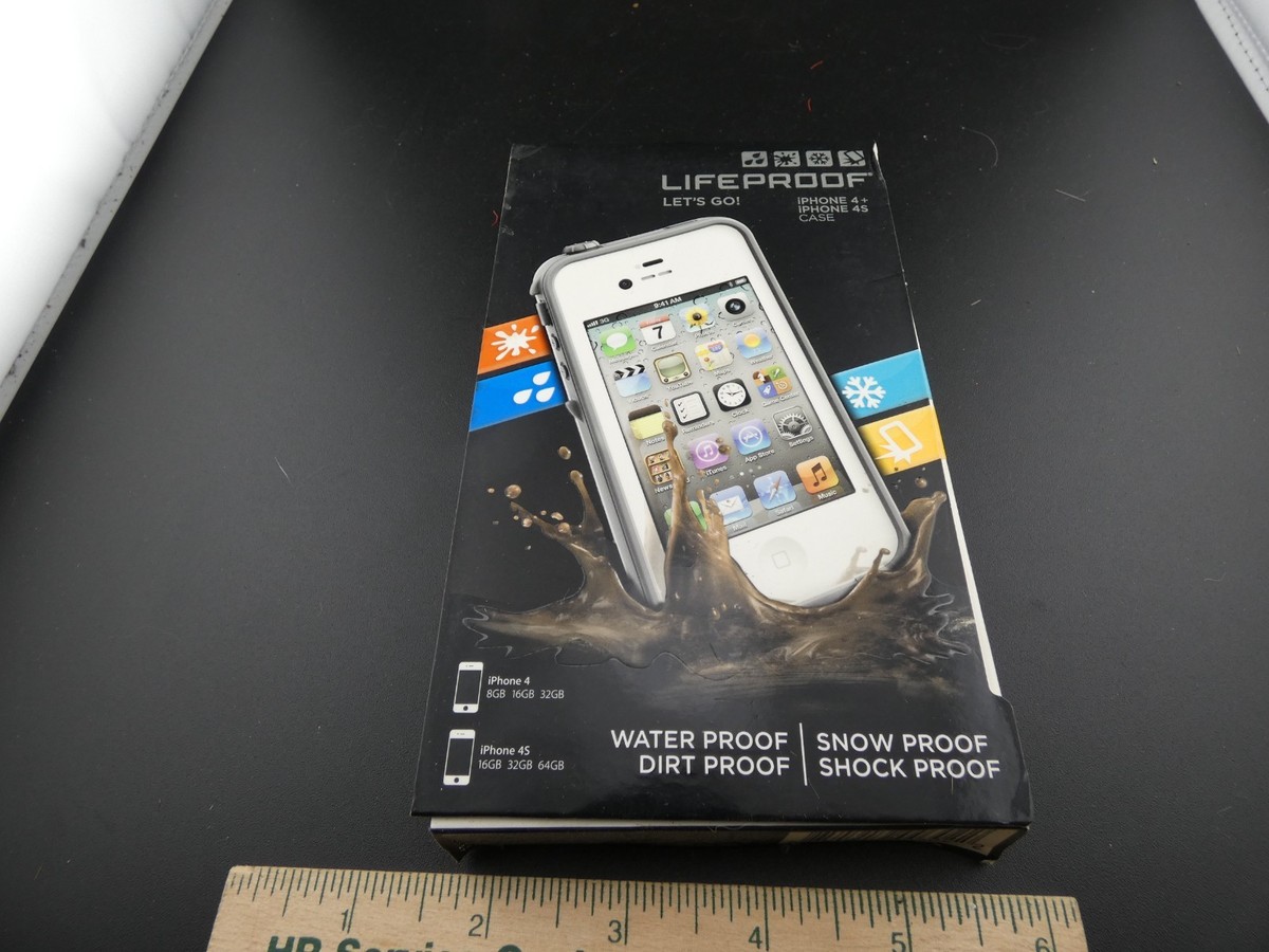 Lifeproof iPhone 4 + 4s Waterproof/Shockproof Case White
