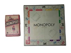 1954 Monopoly Popular Edition Parker Brothers With Board Wood Pieces Vintage