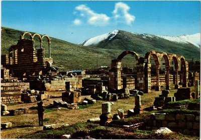 CPM AK Anjar die byzantischen Arkaden und Omayyaden LEBANON (1494093)