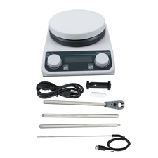 Laboratory Hot Plate Magnetic Stirrer with Heating Magnetic 200-1500rpm,3L 280℃