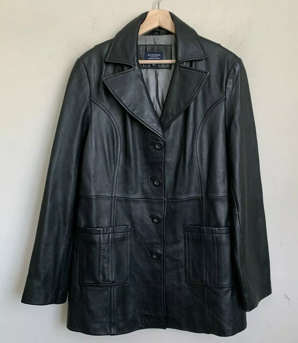 Sonoma life style leather jacket sale
