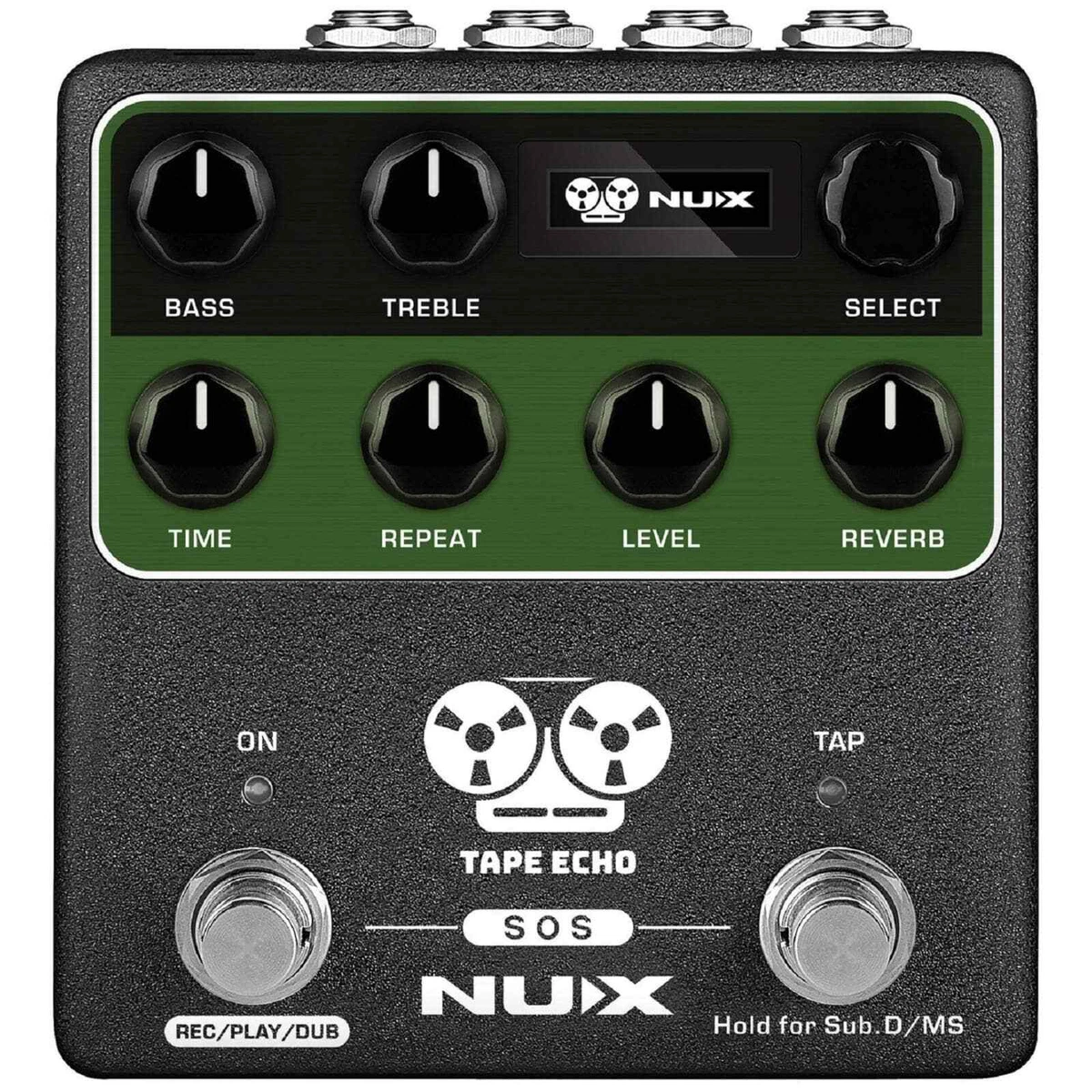 NUX NDD-7 Tape Echo Pedal Vintage Retro Simulation Spring Reverb Compact Looper