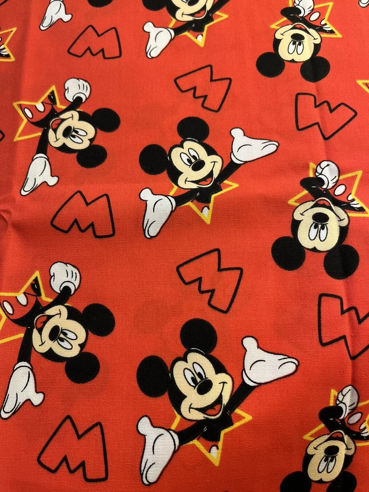 Springs Creative Disney Mickey Cotton Fabric 2015 Sewing Craft 26 x 44 Inch - Image 3 of 4