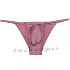 Mens Trunk Fitness Competition Posing Wear Bikini Swimwear Beachwear Board Pouch