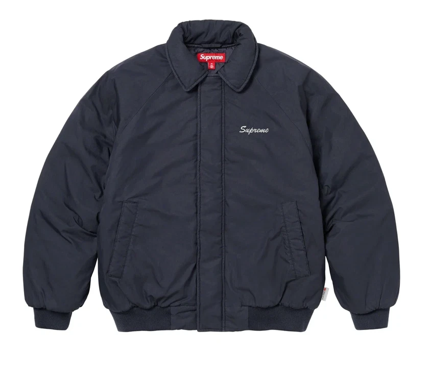Veste de travail brodée Supreme Peace   Taille L   Marine   FW23
