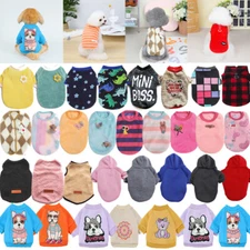 Dog Print Hoodie Pet Clothes Pet Print Sweater Pet Hoodie Pet Supplies Cartoon '