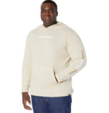 Mans Size L - Hurley Pipelined Pullover Hoodie Bone