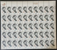 US Scott # 1446 - Sidney Lainer, American Poet - Sheet of 50 Stamps - MNH