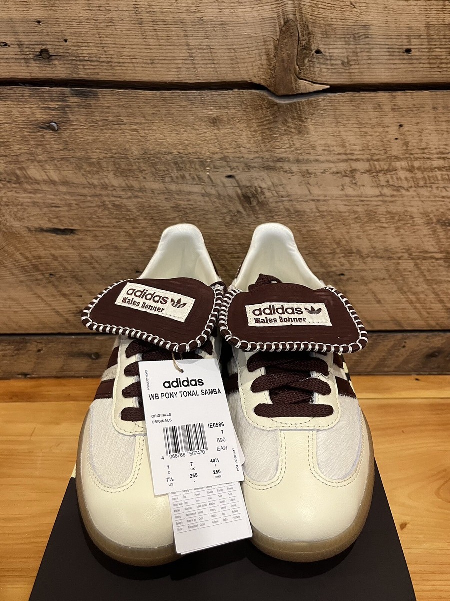 Size 8 - adidas Wales Bonner x Samba Pony Cream White for Size 8 - adidas Wales Bonner x Samba Pony Cream White for