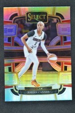 Jordin Canada 2024 Panini Select WNBA Silver Prizms Atlanta Dream #93