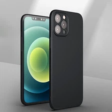 For iPhone 16 15 14 Pro Max 13 12 11 7 8 XR Slim Matte Hard PC Back Case Cover