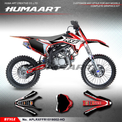 Motocross Complete Sticker Decals Kit for Apollo RXF Freeride 150 190 APOLLINO