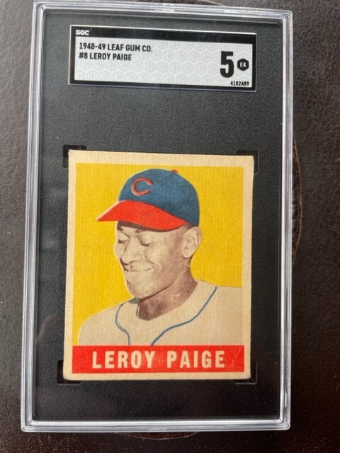 1948 Leaf Satchel Paige rookie SP SGC 5!! Very rare! | eBay