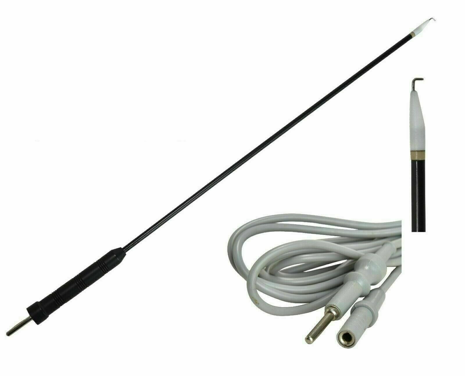 Laparoscopy L Hook Direct store OFFicial mail order Electrode 5x330mm Laparoscopi Cable Monopolar