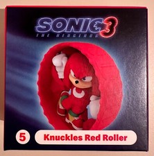 NIB McDonald's Happy Meal Toy Sonic the Hedgehog 3 5 Knuckles Red Roller 2024