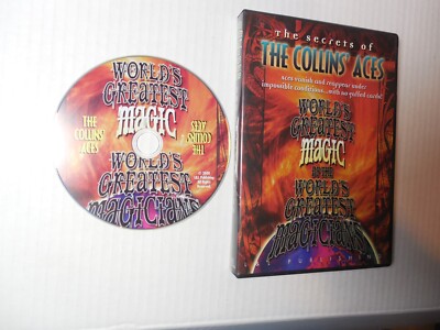 The Secrets Of The Collins Aces DVD World s Greatest Magic Tested OOP