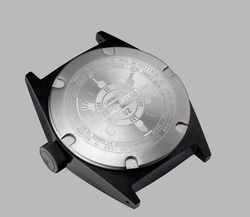 Unimatic U2-BN EDITION OF 1/250 Black Wrist Watch Automatic DLC stainless Steel - Picture 7 of 10