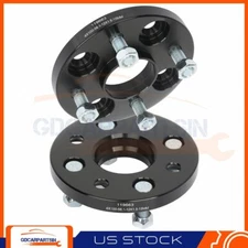 (2) 15mm Hubcentric 4x100 Wheel Spacers 4 Lug 12x1.5 For Honda Civic Accord Fit