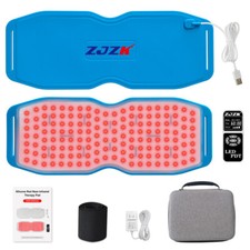 Red Light Therapy Wrap Pad LED Near Infrared Wrap Belt for Pain Relief Burn Fat