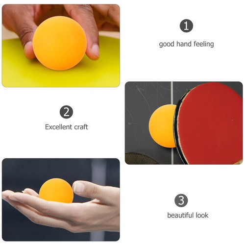 60 Pezzi Ping Pong Bambini Allenamento Sport Palline Ping Pong Servizio Macchina - Foto 5 di 12