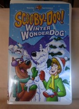 2002 VHS Tape SCOOBY-DOO Winter Wonderdog Clamshell Case 4 Cold Weather Stories