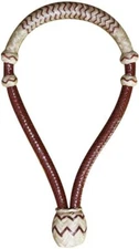 BOSAL 5/8" Natural and Burgundy RAWHIDE Core 10" Long 6" Wide 2 Pressure Points