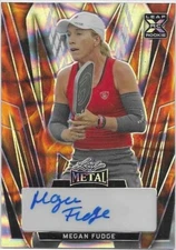 2024 LEAF METAL PICKLEBALL MEGAN FUDGE XRC AUTO AUTOGRAPH PRISMATIC WATER SP#/20