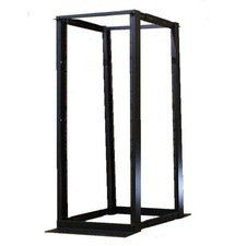 4ft Standard 19" 22U 4-Post IT Network Server Rack Adjustable Depth 24" to 36"