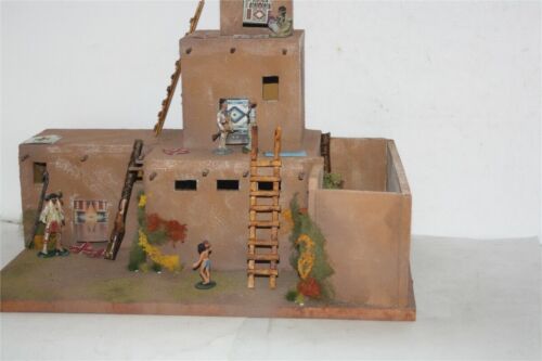 3044 Apachen Pueblo Acaraho zu 7 cm Sammelfiguren, Fertigmodell in Composite - Picture 3 of 12