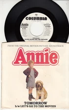 AILEEN QUINN AND THE ORPHANS - TOMORROW - PROMO 45 WPS - GREAT SHAPE - "ANNIE"