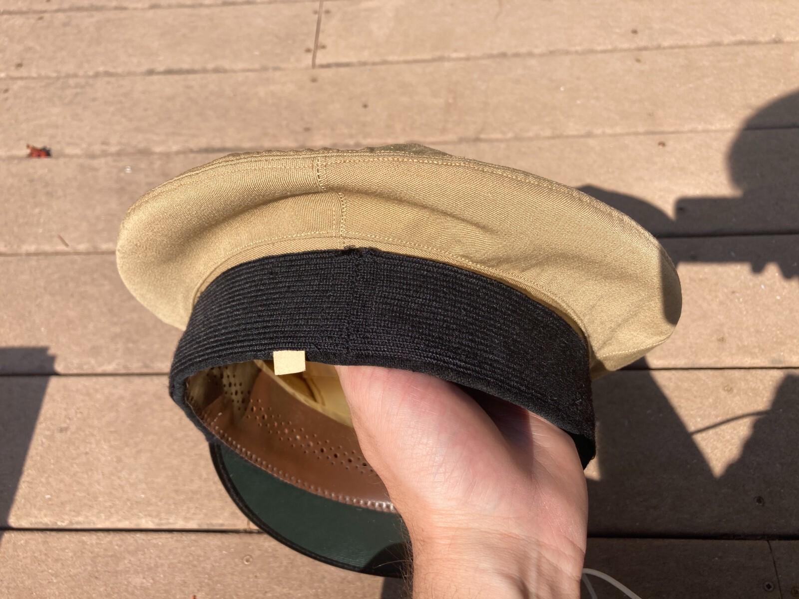 WW2 USN US Navy Captain Officer Dress Uniform Hat Cap Scrambled Eggs eBay