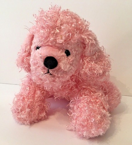Ganz Pink Poodle Plush Dog stuffed animal Webkinz HM107 2006 NO CODE