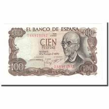 [#168245] Banknote, Spain, 100 Pesetas, 1970-11-17, KM:152a, UNC(65-70)