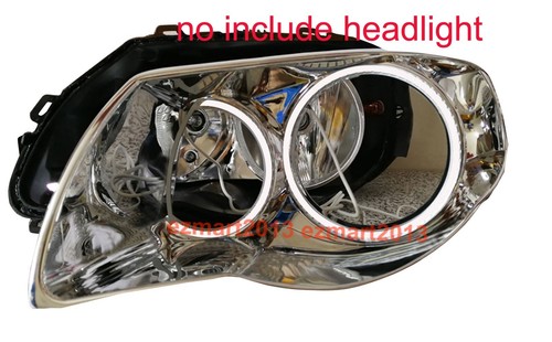 for Chrysler Voyager 2005-2007 headlight cotton LED halo ring angel eye DRL - Picture 2 of 18