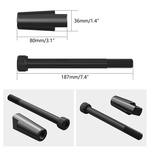 Drive Clutch Holder Tool CR12 Steel For Polaris RZR XP Turbo EPS 2016-2020 Black - Picture 6 of 7