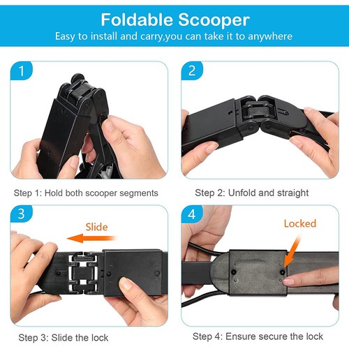 Non-Breakable Pet Dog Pooper Scooper with Handle Portable Scooper Waste Pick Up - 第 5/12 張圖片