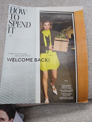 HTSI FT How To Spend It Magazine 5 March 2022, Nuno Mendes Laila Gohar Fashion