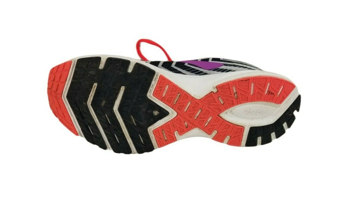 Brooks Launch 6 Womens Size 9.5B Gray Purple Running