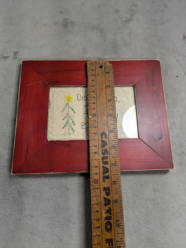 "Marco de fotos independiente Querido Santa I Can Explain vacaciones de Navidad 3,5"" X 5,5""" Foto 2 de 4