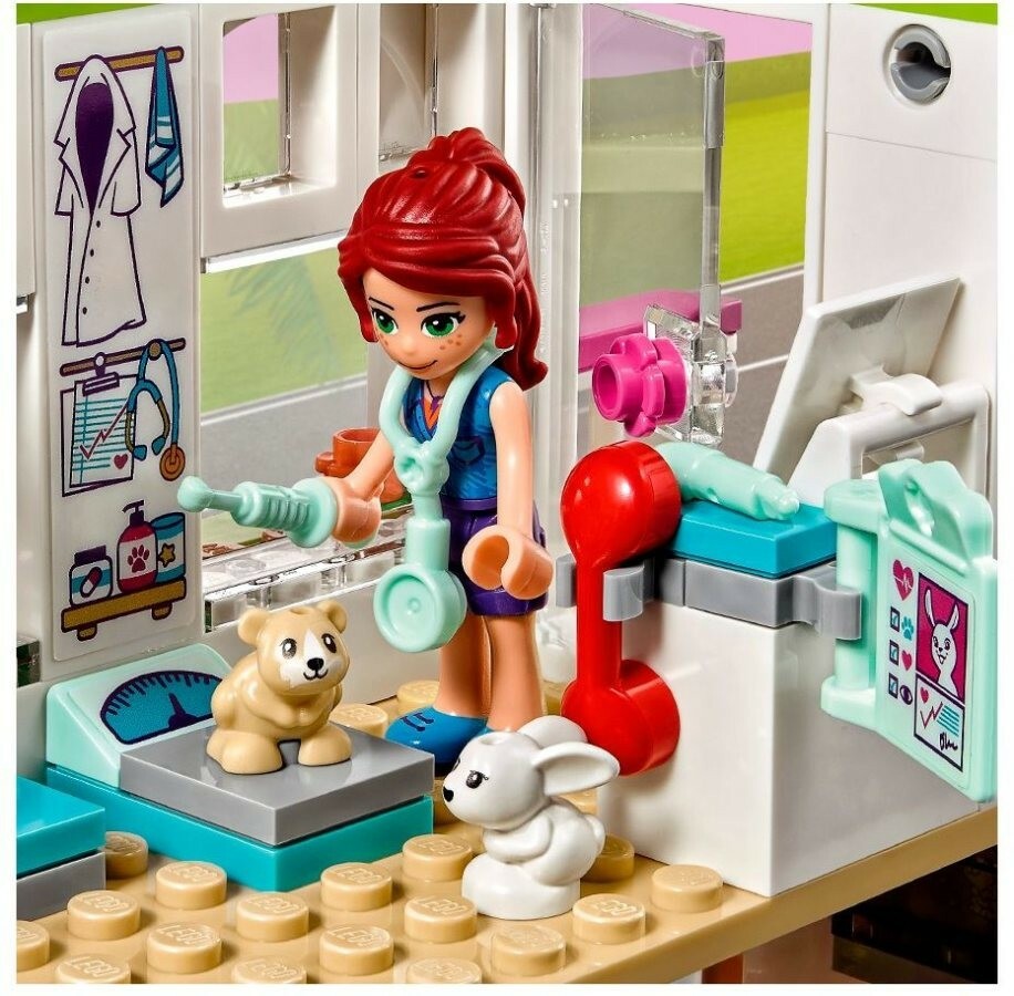 lego friends city pet center