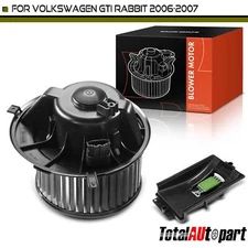 New Front HVAC Blower Motor & Resistor Kit for Volkswagen GTI Rabbit 2006 2007