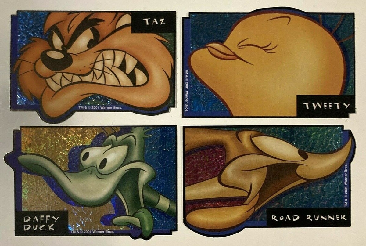 Looney Tunes Stickers Extreme Expressions Full Set of 12