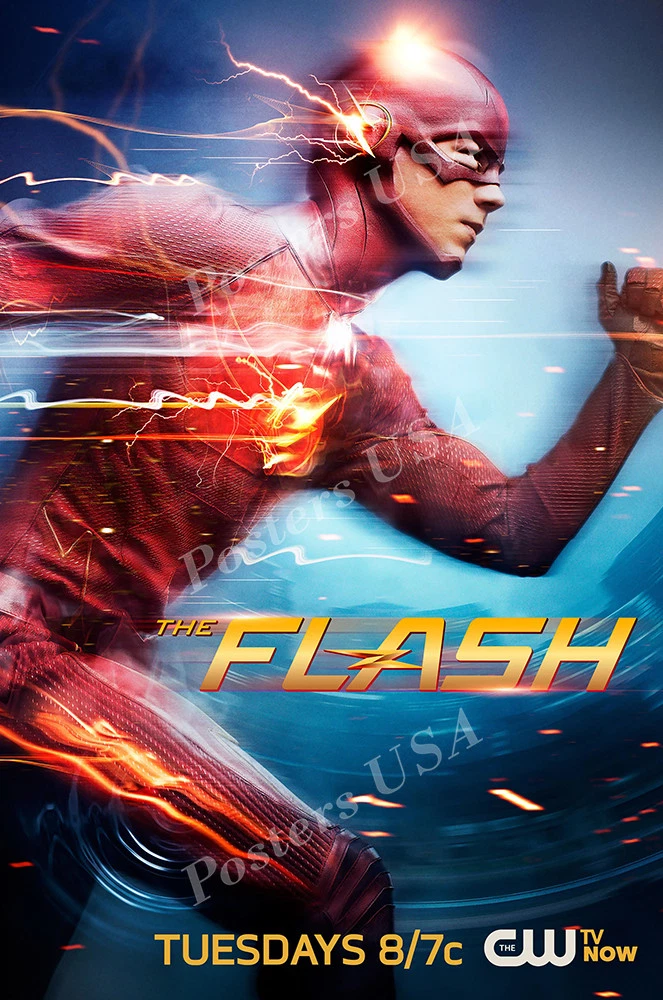 DC The Flash TV Show Series Premium POSTER MADE IN USA TVS367 eBay