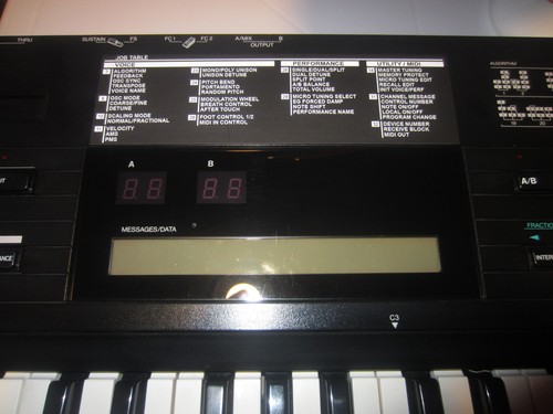 Yamaha DX7 II-D II-FD IID IIFD - Sticker New for Apply in the Front Panel - Picture 4 of 8