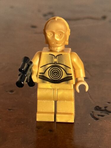 1x LEGO Space Star Wars C3PO Minifig Minifigure - Picture 1 of 1