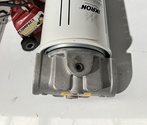 Dingo Hydraulic Filter Head Assembly OEM Spin On Ikron & Ikron Base K9-3-K9-4 - Picture 2 of 7